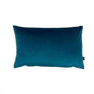 Paris Velvet Cushion - Petrol - Rectangle