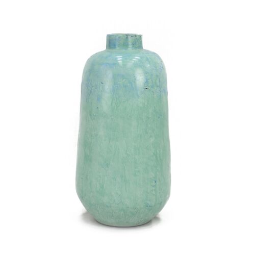 Mila Decorative Pot - Turquoise - Large