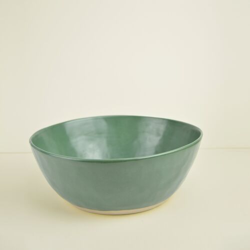 Organic Serving Bowl - Courgette