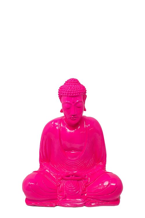 Neon Buddha - Fluoro Pink - Medium