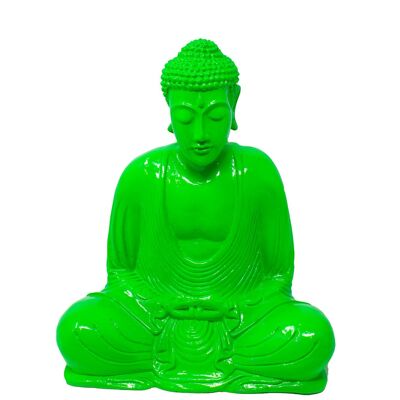 Bouddha Néon - Vert Fluo - Moyen