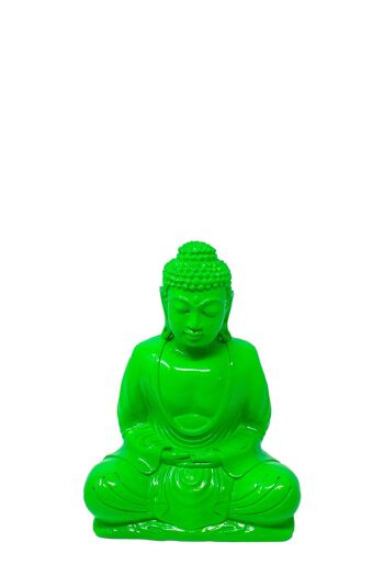Bouddha Néon - Vert Fluo - X Large 1