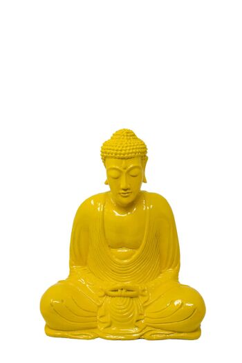 Bouddha Néon - Jaune - X Large 2