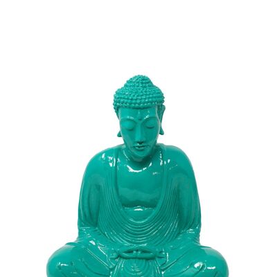 Neon-Buddha - Türkis - Mittel