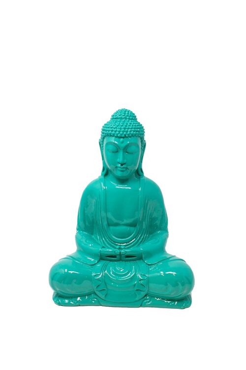 Neon Buddha - Turquoise - Large