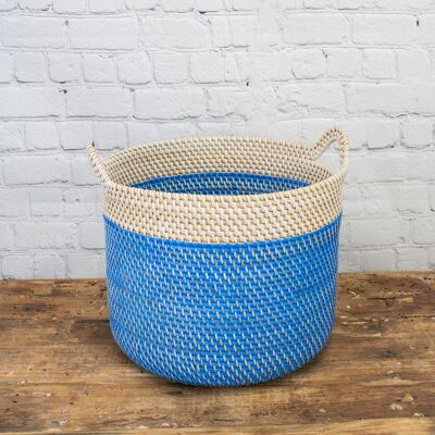 Santorini Basket - Blue - Medium