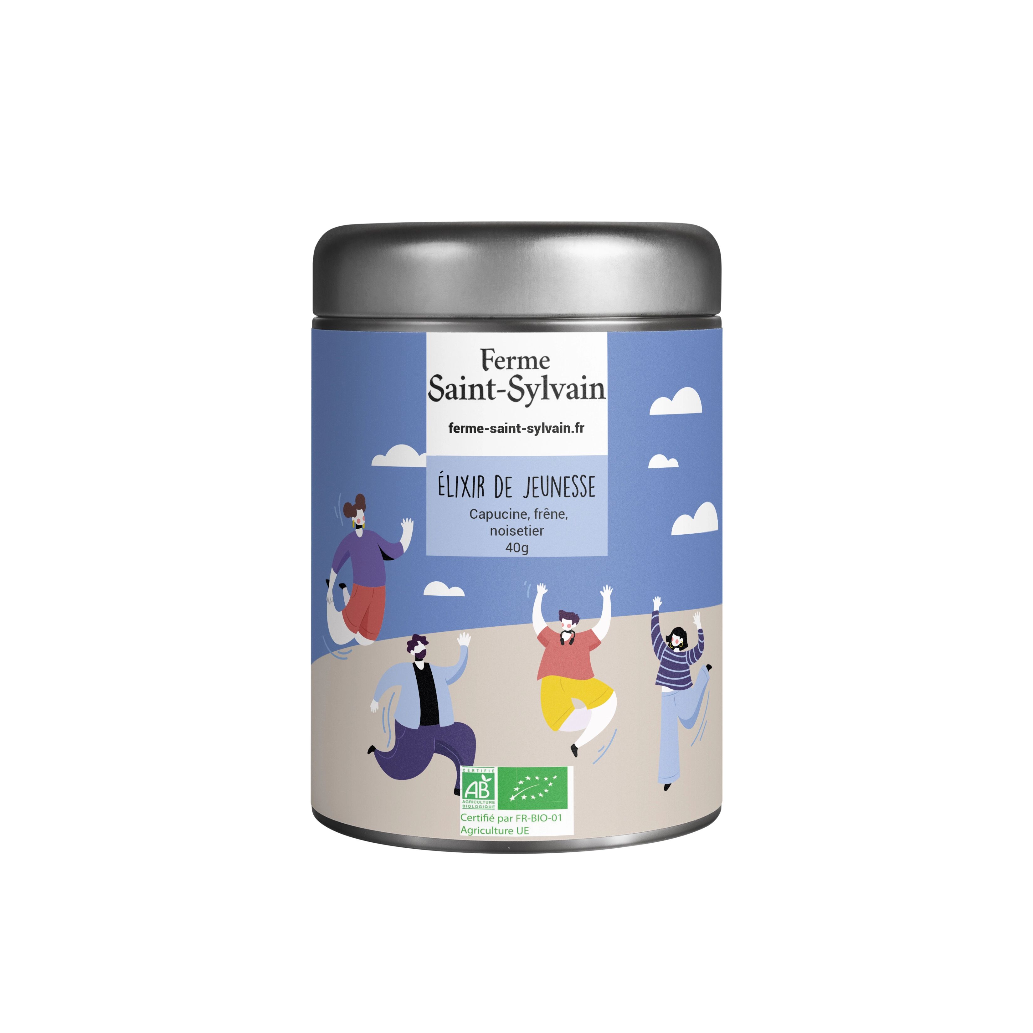 Elixir of youth 40g - ORGANIC herbal tea of nasturtium, ash, hazel