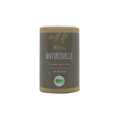 Antirouille - 100 Gélules BIO de noisetier et thym citron - 100% végétales