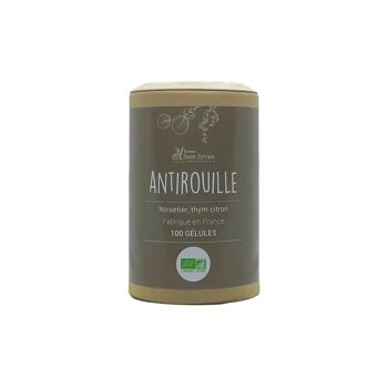 Antirouille - 100 Gélules BIO de noisetier et thym citron - 100% végétales 1