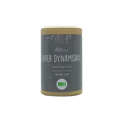 Hiver dynamisant -  100 Gélules BIO de ronce et thym citron - 100% végétales