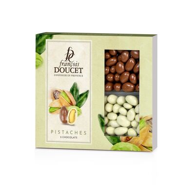 Pistaches aux deux chocolats 180g