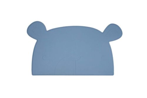 Lili the Bear Placemat Indigo