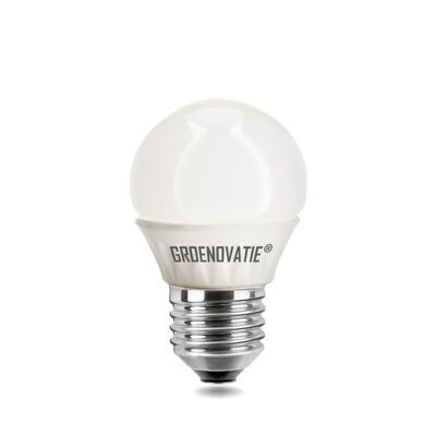 E27 Dimmable LED Ball Lamp 4W Warm White