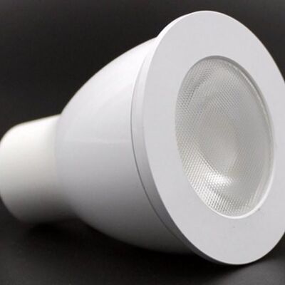 Foco LED COB Regulable GU10 7W Blanco Cálido