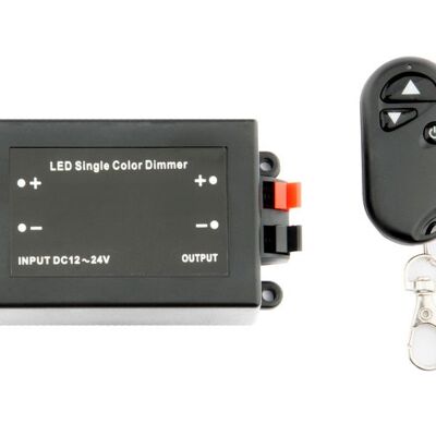 LED Dimmer 12-24V Incl. RF Remote Control