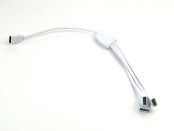 Câble séparateur de bande LED RVB de 1 à 3