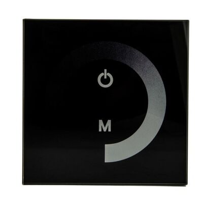 LED Touch Dimmer 12V-24V, 8A, Black
