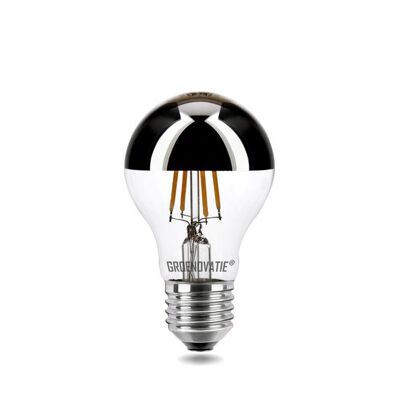 E27 Lampada a Specchio Testa Filamento LED 4W Bianco Caldo Dimmerabile