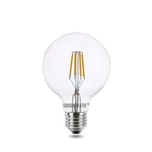 E27 LED Filament Globelamp 4W Warm Wit Dimbaar