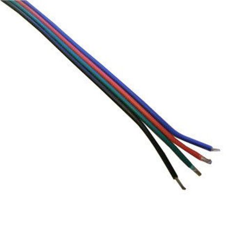 ENERGMiX LED Stripe 1m LED RGB Kabel 4-adrig Verlängerungskabel