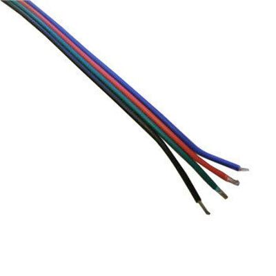 Cable de extensión de 4 hilos para tira de LED RGB, 1 metro