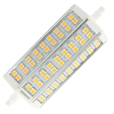 Lampadina LED R7S 10W Bianco Caldo 118mm