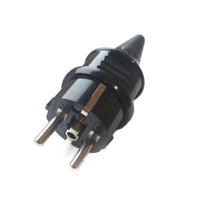 Power cord Plug 3-pin IP44 Waterproof