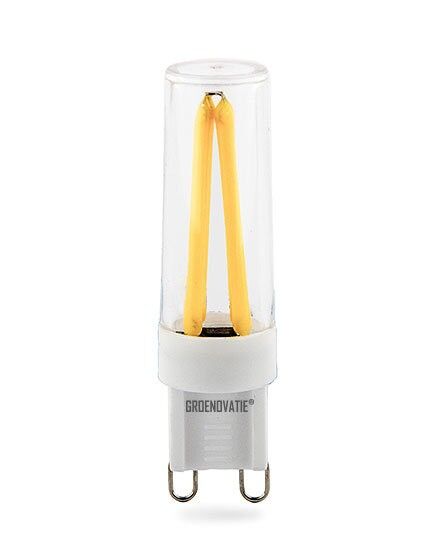 Lampadina LED G9 Filamento 3W Bianco Caldo Dimmerabile