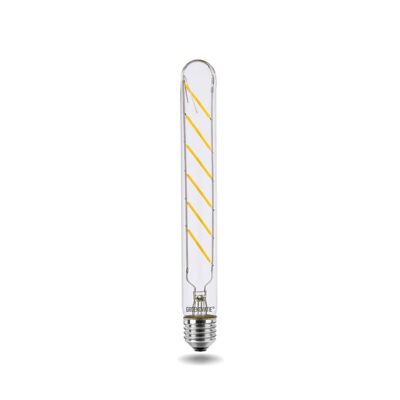 Lámpara de Tubo de Filamento LED E27 6W 225mm Blanco Extra Cálido