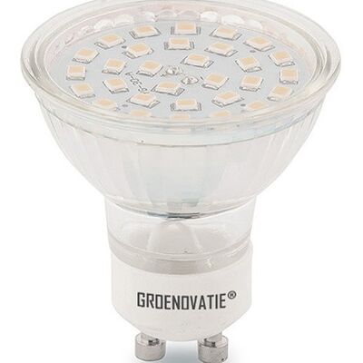 Spot LED GU10 SMD 3W Blanc Chaud Dimmable