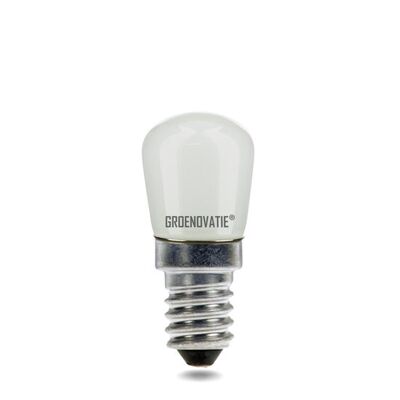 Lámpara Frigorífico LED E14 T22 2W Blanco Frio