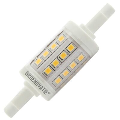R7S LED Bulb 5W Warm White 78mm 360º Dimmable