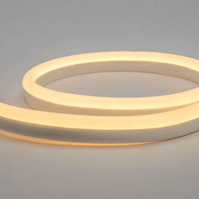LED Neon Flex 230V, Blanc Chaud, 1 Mètre, 8 Watt/mètre, Étanche IP67