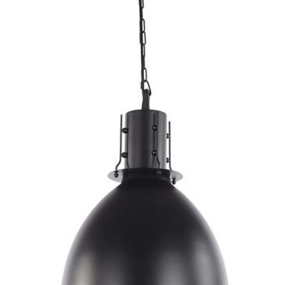 Lámpara colgante vintage industrial clásica negra