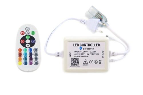 LED Neon Flex RGB Bluetooth Controller Aansluitstekker Met Afstandsbediening