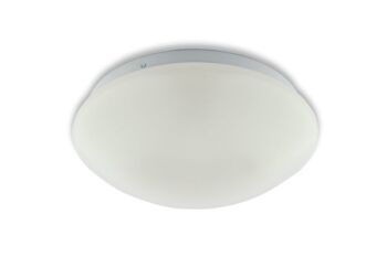 Plafonnier LED 8W, Blanc Chaud, Rond 23cm