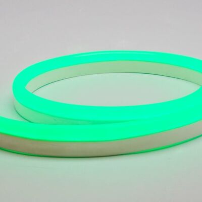 LED Neon Flex 230V, Grün, 1 Meter, 8 Watt/Meter, Wasserdicht IP67