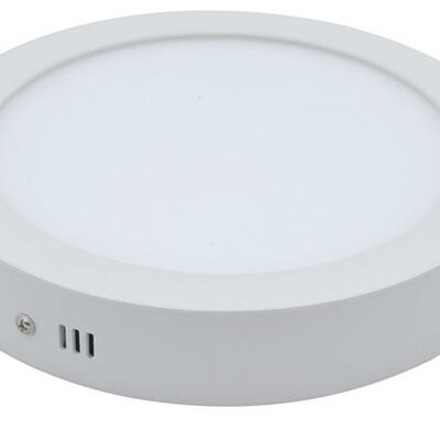 LED Panel Ceiling Lamp 6W, Round 12cm, Surface Mounted
