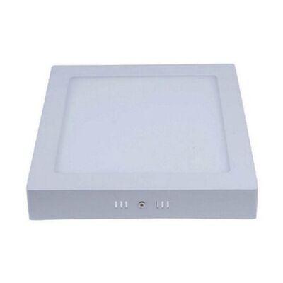 Lampada da soffitto a pannello LED 24W, quadrata 30x30cm, a montaggio superficiale