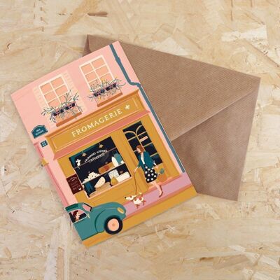 Double card A6 - La Fromagerie