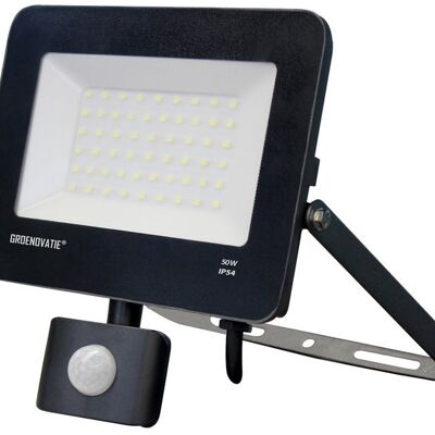 LED Floodlight 50W Waterproof IP54 Neutral White, Sensor