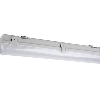 LED-Anbauleuchte SMD Wasserdicht IP65, 20W, 60 cm, verkettbar, tageslichtweiß