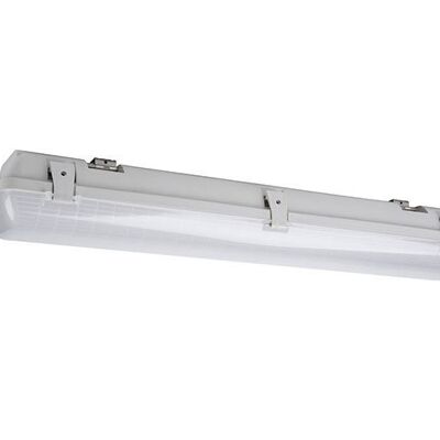 Luminaria de superficie LED SMD Estanca IP65, 40W, 120 cm, Enlazable, Blanco Luz