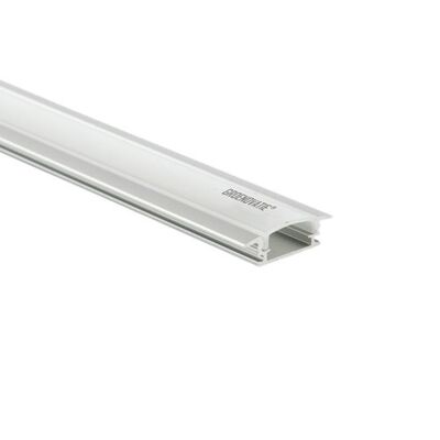 Profilé Aluminium LED Strip Encastré 1,5m - Complet