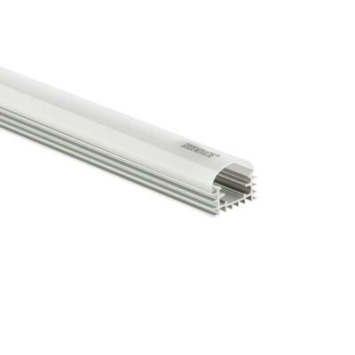 Profilo in Alluminio Striscia LED Emisfero 1,5m - Completo