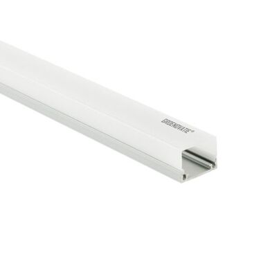 Aluminum Profile LED Strip Surface 1.5m - Complete