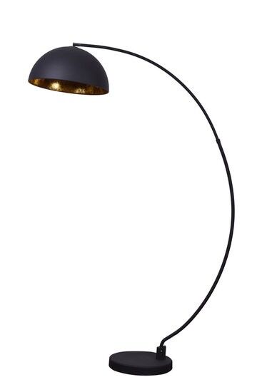 Avignon Industrial Design Arc Lamp Floor Lamp Gold Black