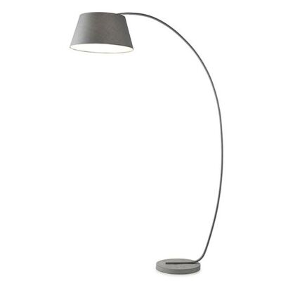 Lampada da terra Annecy design grigio arco 195 cm