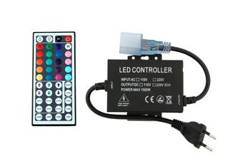 Prise de contrôleur LED Neon Flex RGB avec télécommande