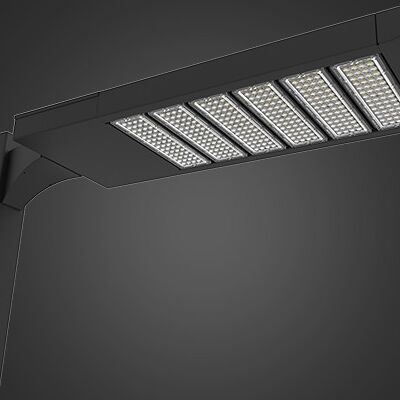 Lampione stradale a LED in grafene Pro 300W